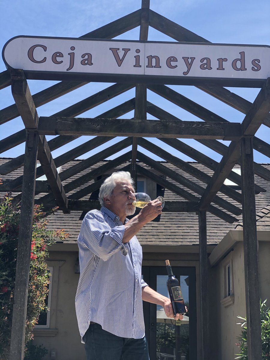 Winemaker, Armando Ceja, reflects on his 35 years of winemaking career, “There’s a remarkable amount of passion &amp; commitment in making wine. Our family comes from humble beginnings in Mexico and I hope you taste the passion + love in our wines.”

Visit → cejavineyards.com/visit