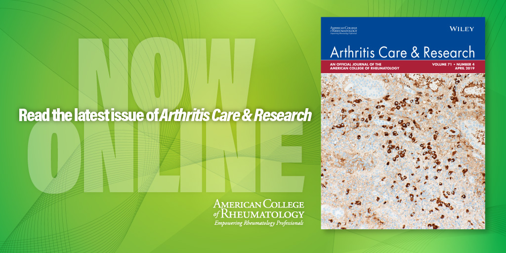 American College of Rheumatology tweet media