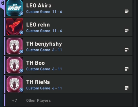 VCT Scrims tweet media