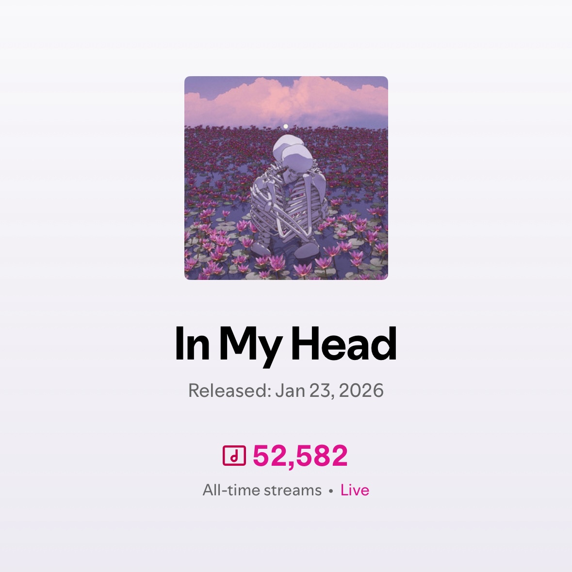 sadbois_music's tweet image. Because of you, our Crush and Replay edits are #15 and #16 on the Top Rock @SoundCloud Playlist for 5 weeks straight! ☁️🌻

Also, we hit 50k on @Spotify the weekend release of 𝓲𝓷 𝓶𝔂 𝓱𝓮𝓪𝓭 🦋🌙 and we are forever grateful 🖤

listen.sadboismusic.com/pre-save-in-my…