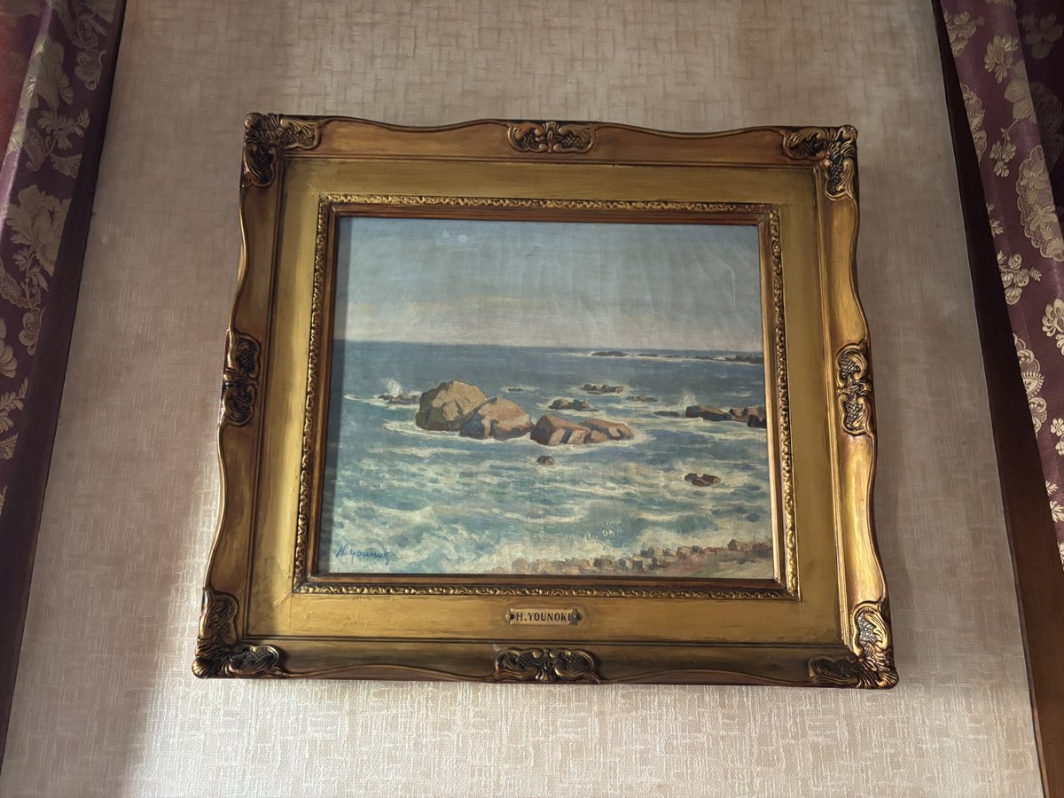 色々と考え込んだ時はお気に入りの絵画を眺めて。。 柚木久太と清原重