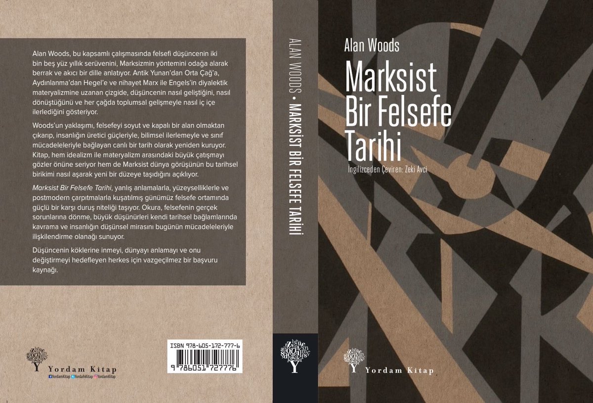 YENİ KİTAP | Marksist Bir Felsefe Tarihi

Alan Woods, bu kapsamlı çalışmasında felsefi düşüncenin iki bin beş yüz yıllık serüvenini, Marksizmin yöntemini odağa alarak berrak ve akıcı bir dille anlatıyor. 
Marksist Bir Felsefe Tarihi, düşüncenin köklerine inmeyi, dünyayı anlamayı