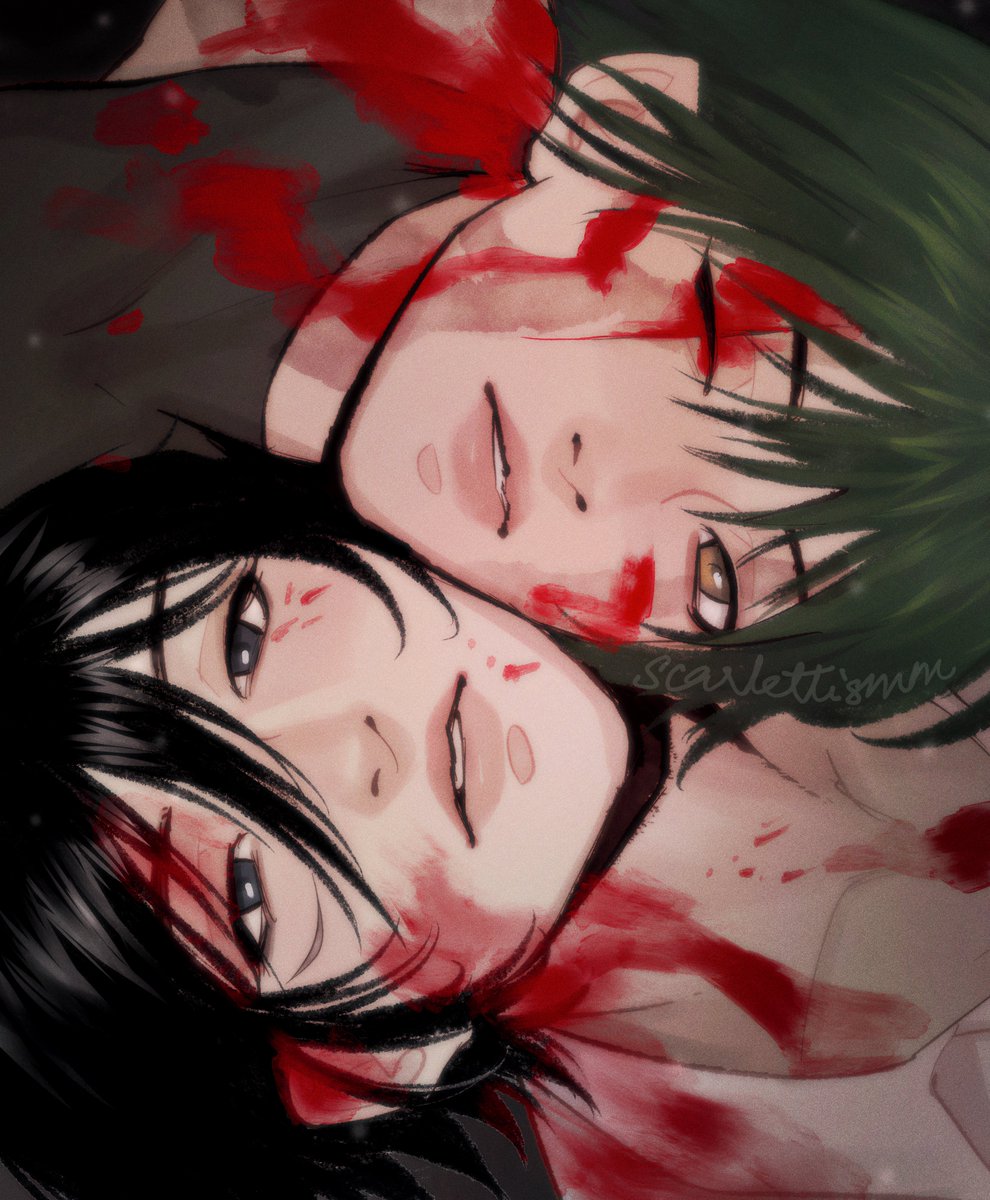 scarlettismm's tweet image. something something my favourite women #maki #mikasa