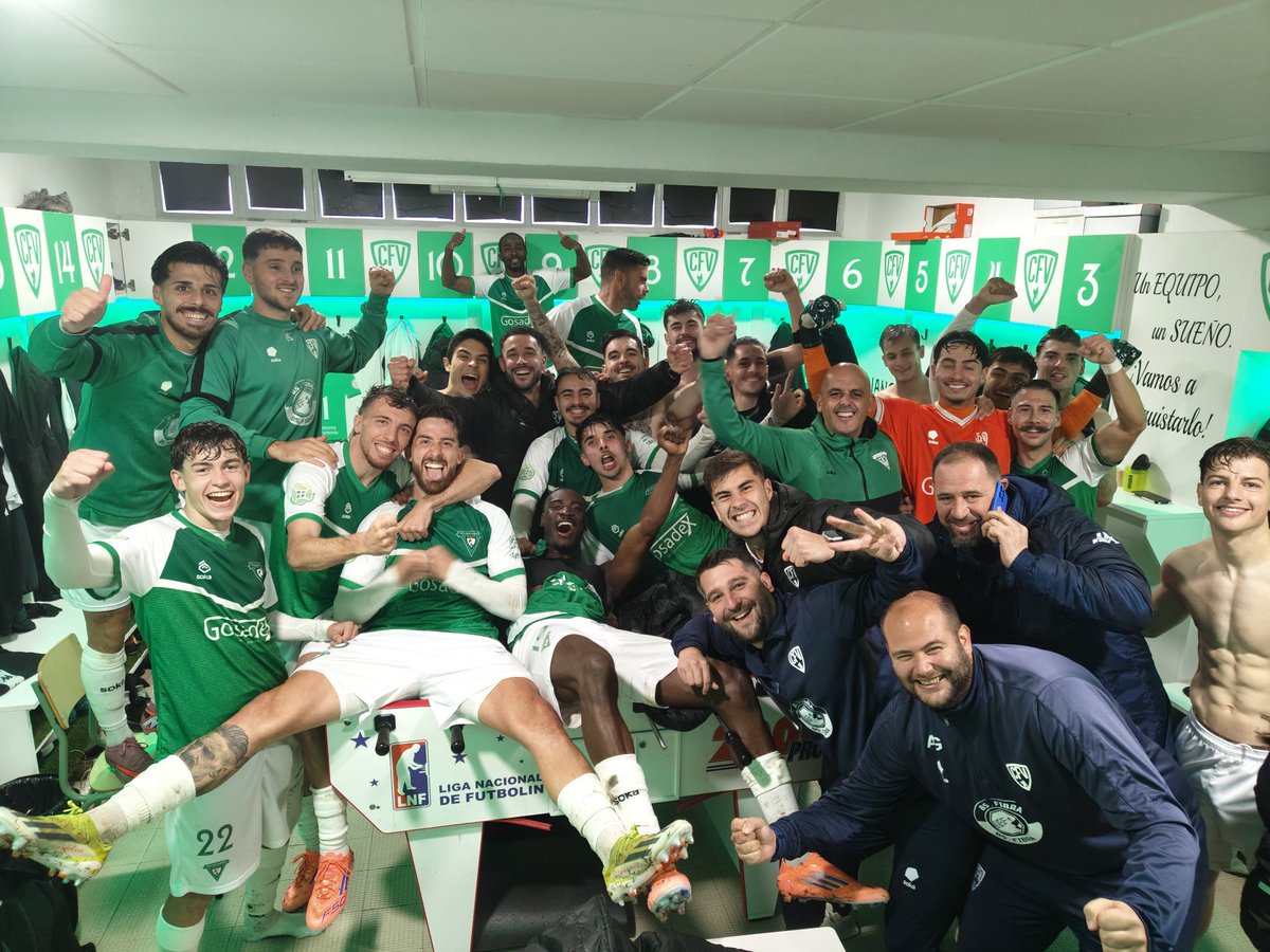 Da igual que llueva, truene o nieve 🌧️
El trabajo y esfuerzo son innegociables para este equipo 💪🏼

Muchas gracias afición por acompañarnos en esta fría mañana en el Municipal 🥶

¡¡VAMOS VERDES!! 💚🤍

#QueNosSigamosViendo