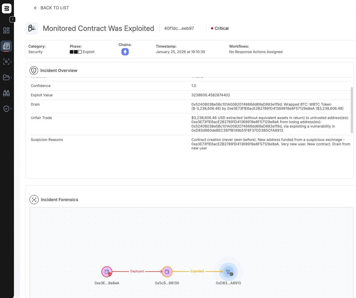 ⚠️【注意】 @ApertureFinanceのコントラクトを狙った複数の攻撃トランザクションが検出される - これまでに約400万ドルが流出している