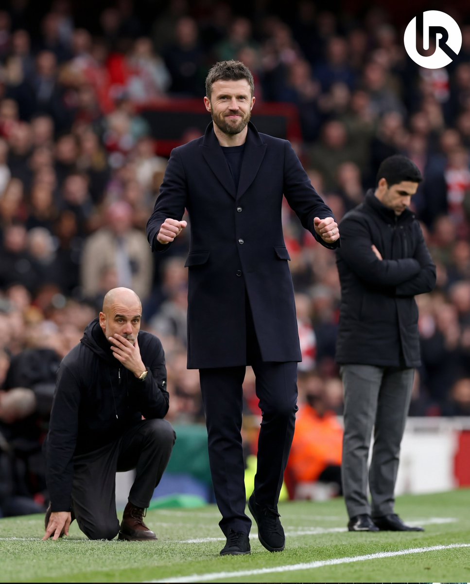 utdreport's tweet image. Michael Carrick beats Pep Guardiola and Mikel Arteta in his first two games as Manchester United boss.

The perfect start 😍