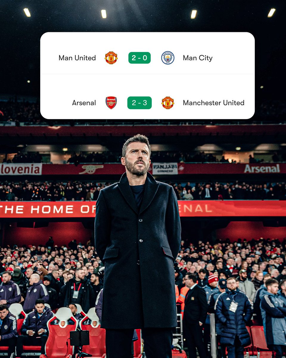 ESPNUK's tweet image. Two BIG games.

Michael Carrick has passed with flying colours ✅