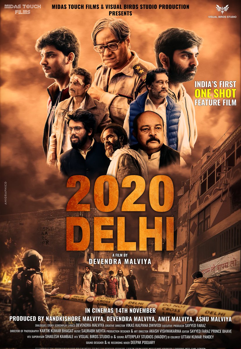 My Official Bollywood movie poster work ! made for <a href="/DevendraMalvya/">Devendra Maalviya</a> 's 2020 Delhi Movie 
.
#2020Delhi #PublicityDesign #MoviePoster