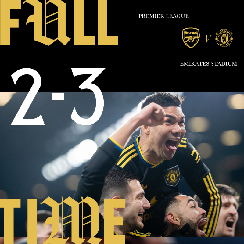 ManUtd's tweet photo. A MASSIVE RESULT IN THE CAPITAL 💪