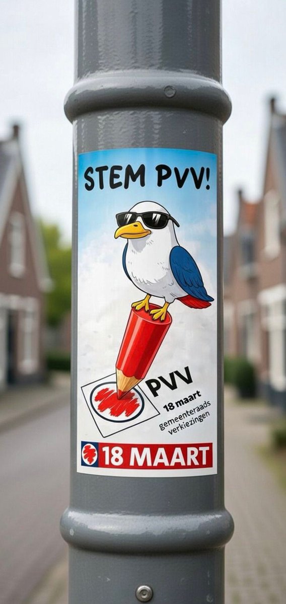 UW STEM DOET ER WEER TOE! 🇳🇱
Nog een paar weken en dan mogen we naar de stembus voor de gemeenteraadsverkiezingen op woensdag 18 maart 2026. Laat uw stem horen, want we doen het samen!
​Namens de kandidaten en vrijwilligers van PVV Montferland.  Kijk op facebook
