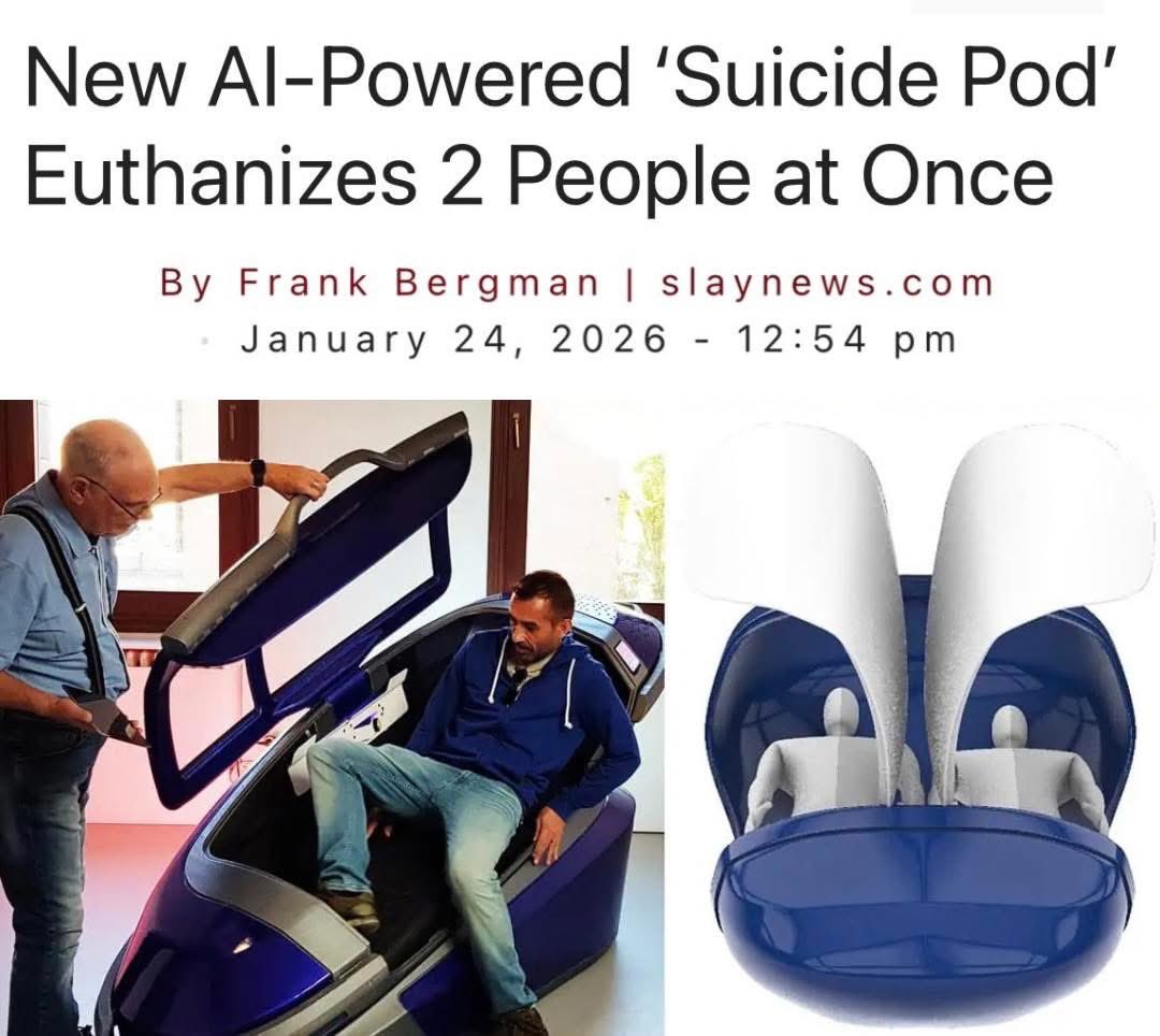 “designed specifically for couples who wish to die together.”

Get me off this planet 😑