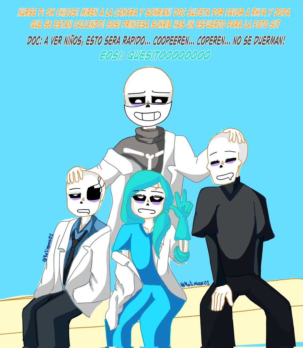 Yolimoon01's tweet photo. Me encanta dibujar a los Brown! Es que son mi familia favorita... bueno aunque doc es padre soltero jajaja porque siempre lo dejan jajaja y no porque sea malo es que se aburren de la seguridad que brinda #rhopetale #undertaleau #docsans #rhyasans #eosisans #dopasans https://t.co/c5yN3XqPLv