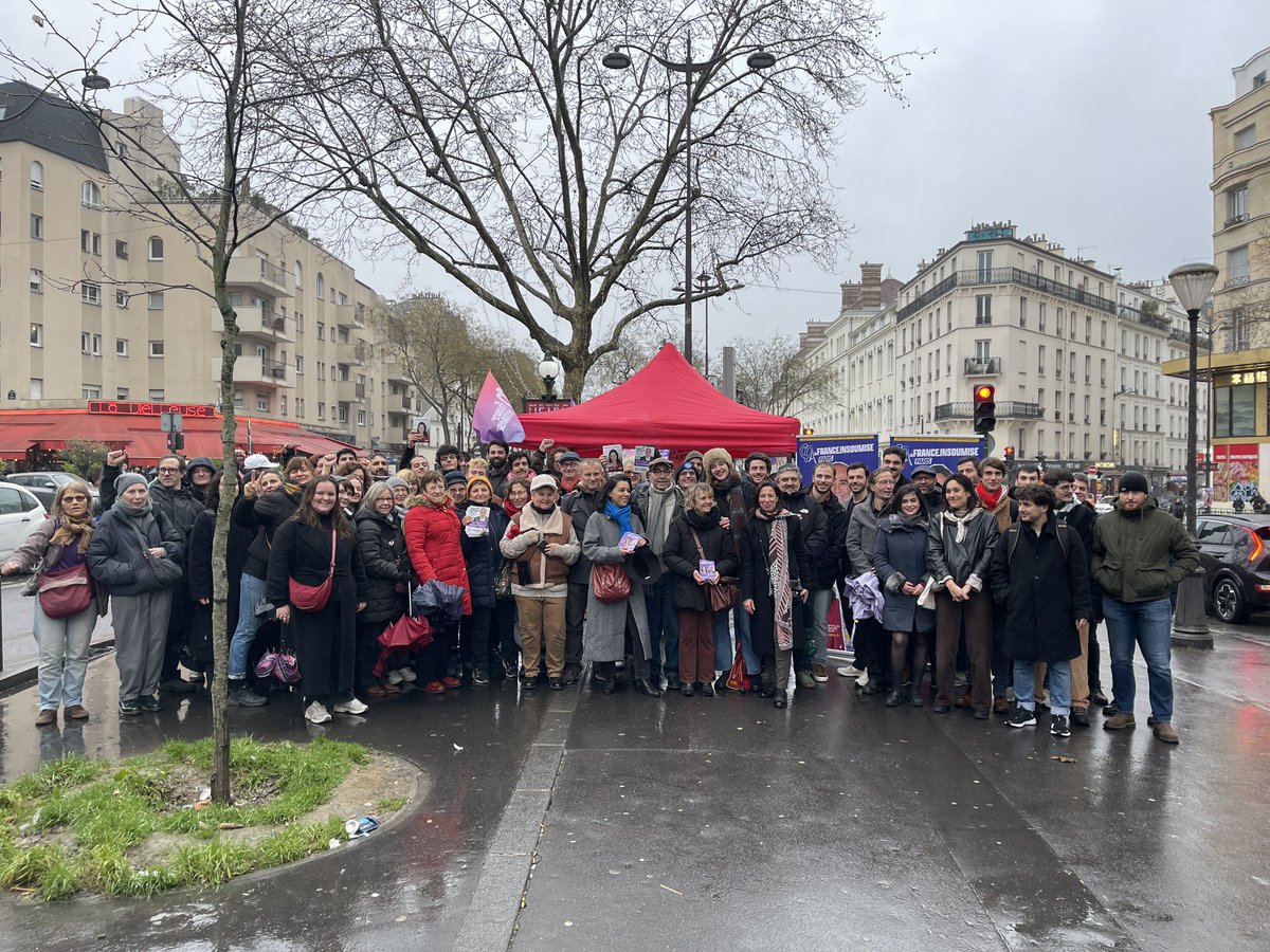 mathis_aubertb's tweet image. Incroyable porte-à-porte aujourd’hui à Belleville ! 

Il y aura du monde pour le meeting de la France insoumise à Paris vendredi prochain !