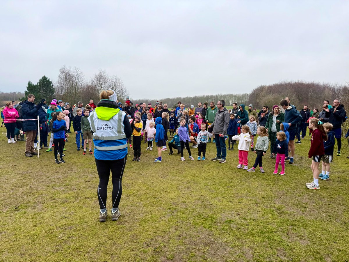 Rushcliffe junior parkrun tweet media