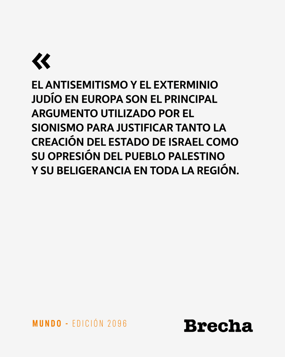 📰 Silencios e ironías

En torno a la conmemoración del día del Holocausto

🖋️ María Landi

Lectura libre

brecha.uy/silencios-e-ir…