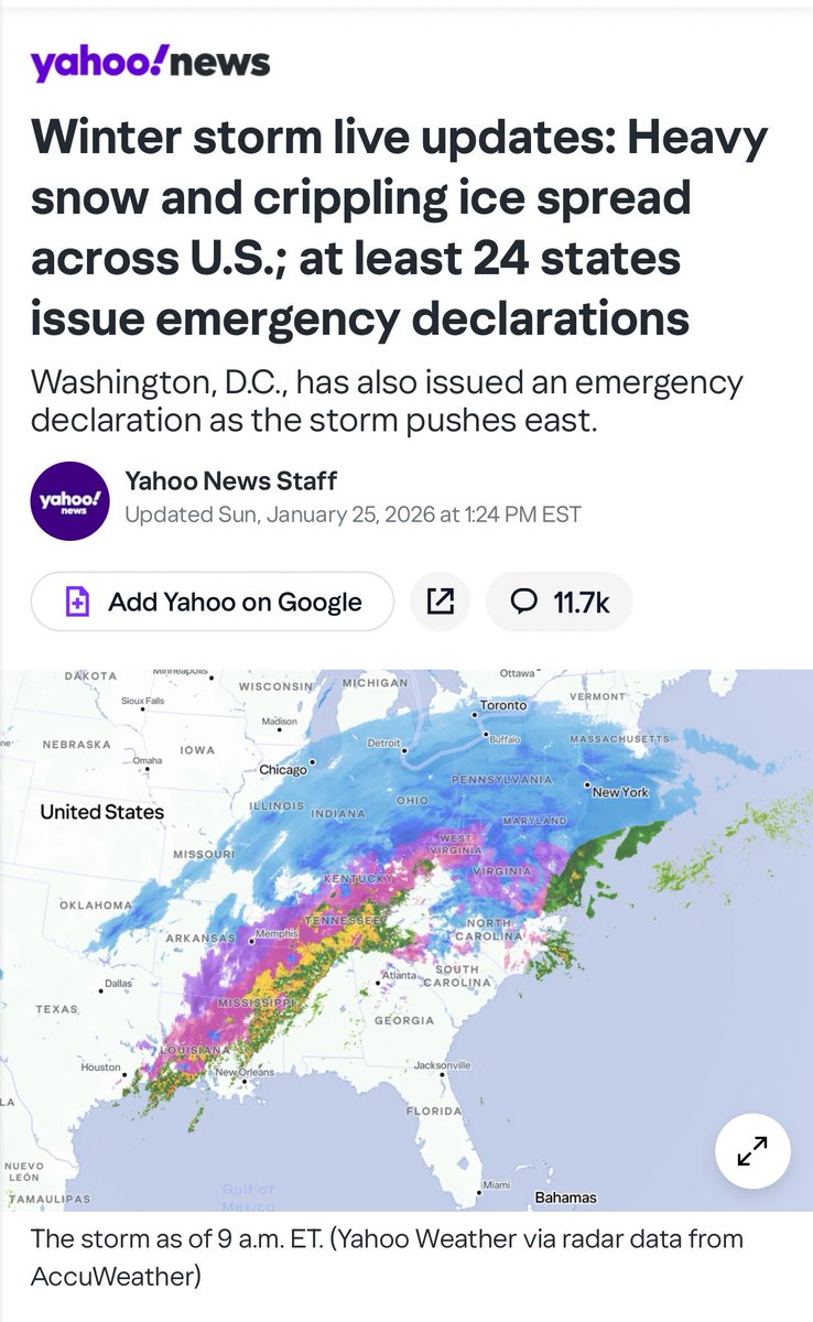 It’s snowing bad everywhere 

I hope everybody has food and is warm🧊❄️