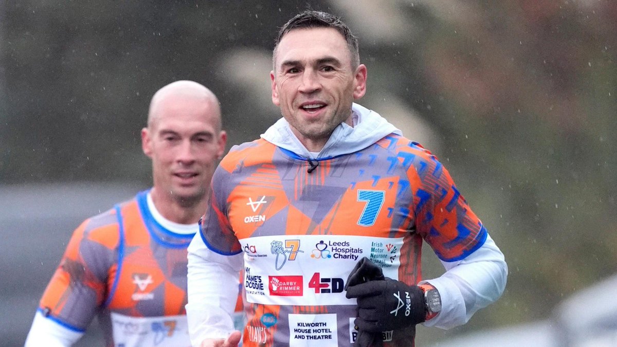 BBCBreakfast's tweet image. WATCH: Kevin Sinfield completed challenge number six at the end of 2025, raising millions of pounds and awareness for MND, inspired by his friend Rob Burrow.

A special #BBCBreakfast look back via @BBCiPlayer  bbc.co.uk/iplayer/episod…