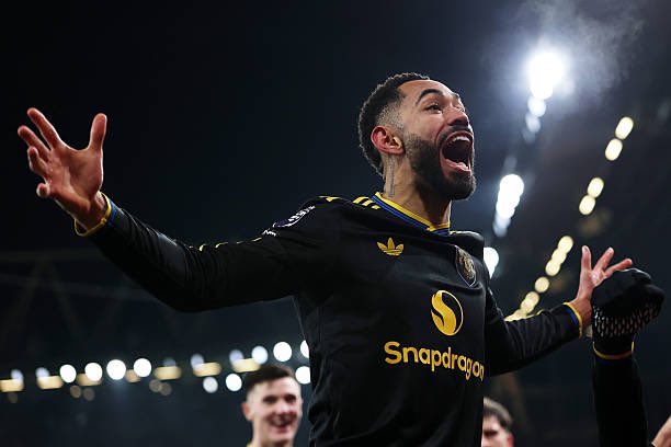 SullyTalkz's tweet image. Words can't describe that Matheus Cunha cameo. Simply world class. Elite ball carrying to bait fouls. Defensive work rate. World class finish for his goal. He is simply a maverick made for #MUFC.