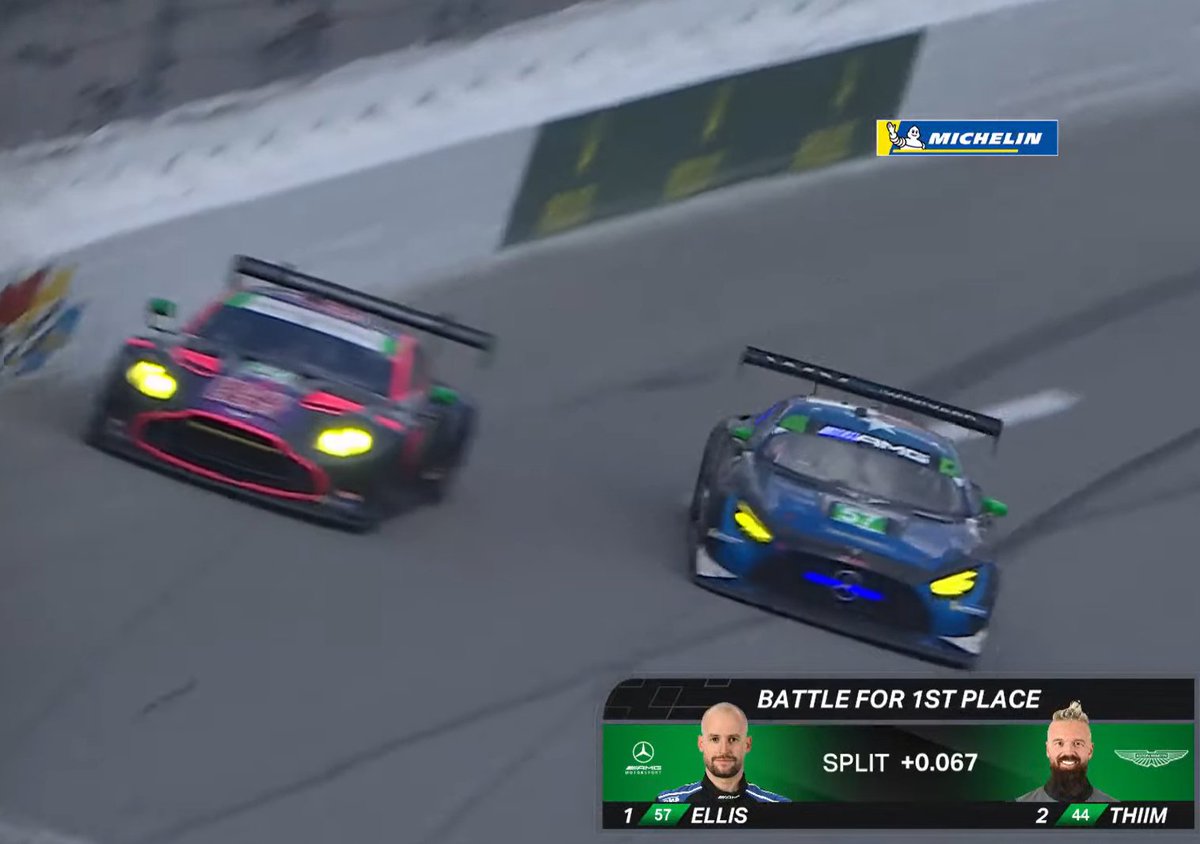 BERSENTUHAN UNTUK PIMPINAN GTD!!!

WHAT A SAVE, ELLIS!!

#Rolex24