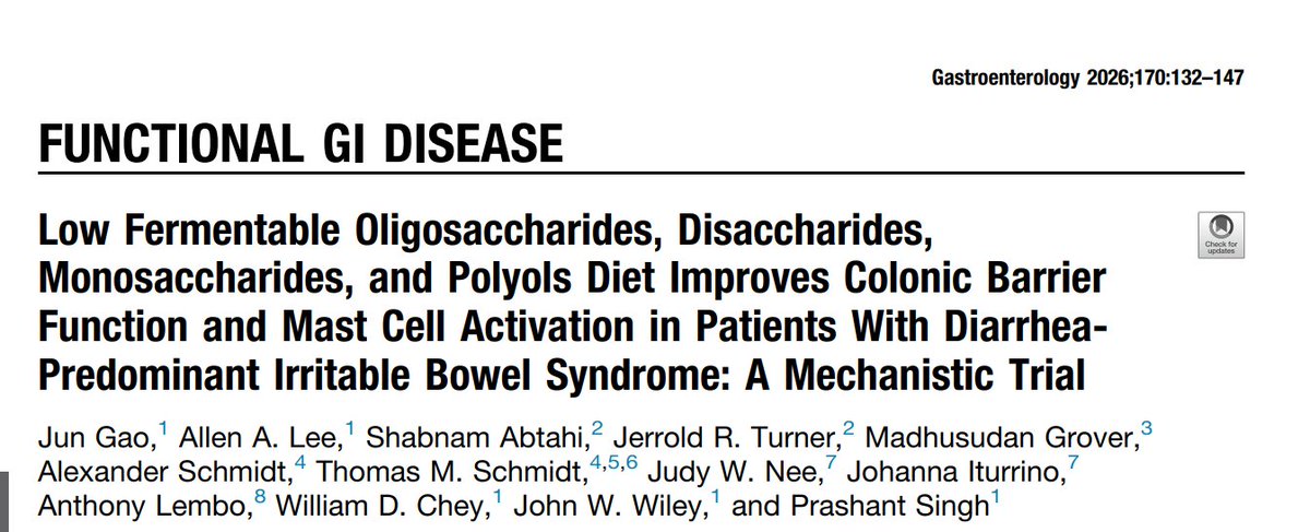 ¿Por qué la dieta baja en FODMAPs funciona en SII-D? Nueva evidencia mecanística. Aqui un gran estudio publicado en <a href="/AGA_Gastro/">Gastroenterology</a> <a href="/AmerGastroAssn/">American Gastroenterological Association (AGA)</a> <a href="/motilidad/">Asociación Mexicana de Neurogastro y Motilidad</a> <a href="/gastromx/">AMG Asoc.Mex.Gastro.</a> <a href="/CidemoArgentina/">CIDEMO Motilidad</a> <a href="/esnm_eu/">ESNM.eu</a> <a href="/ASENEM_/">ASENEM</a> <a href="/DeMadaria/">Enrique de-Madaria</a> <a href="/pepebandera1/">DOCTORPEPEBANDERA</a> <a href="/sage_gastro/">SAGE</a> <a href="/ESmecuol74087/">Edgardo Gustavo Smecuol</a> <a href="/aegastro/">Aegastro</a> <a href="/sepdigestiva/">Sociedad Española de Patología Digestiva (SEPD)</a>