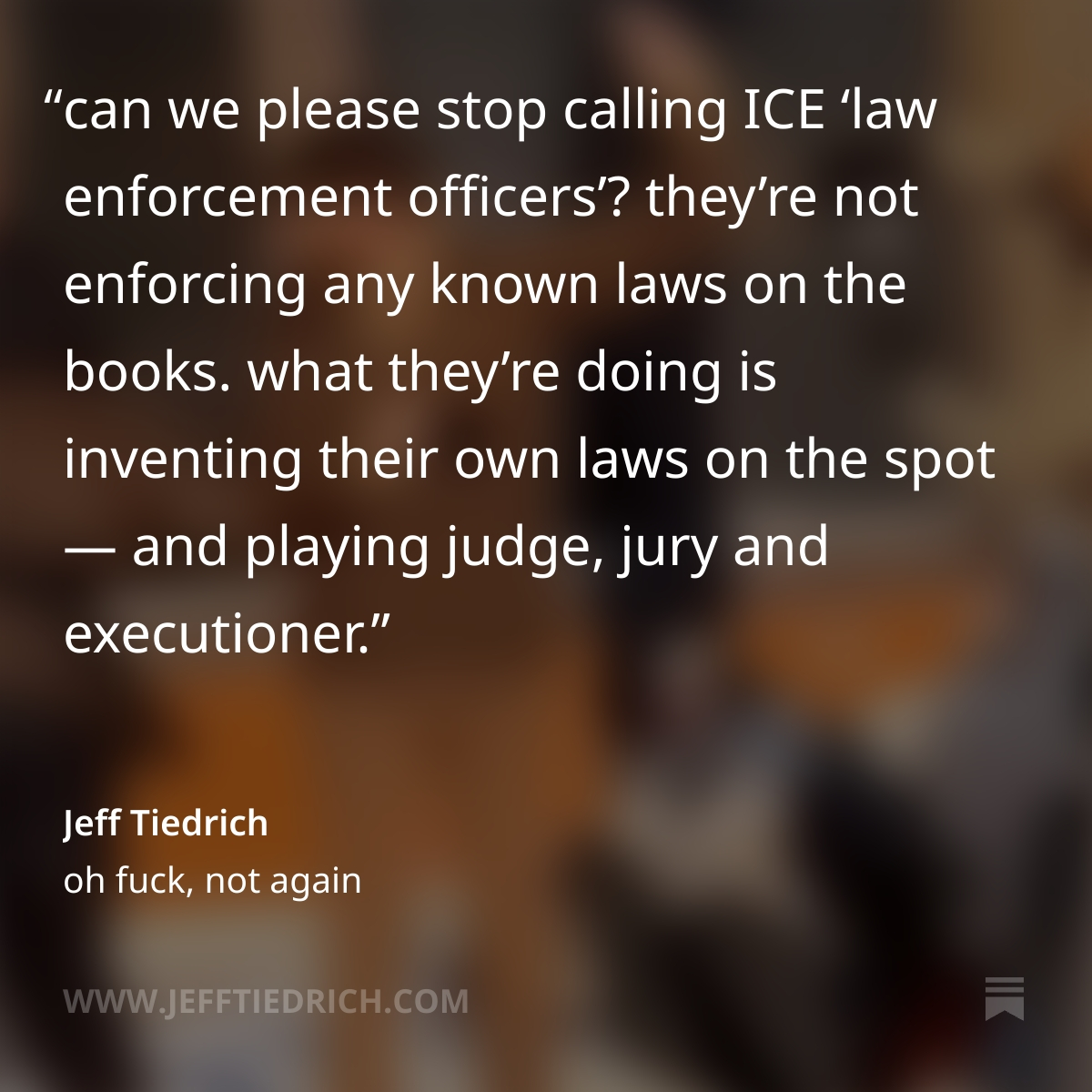 Jeff Tiedrich tweet media