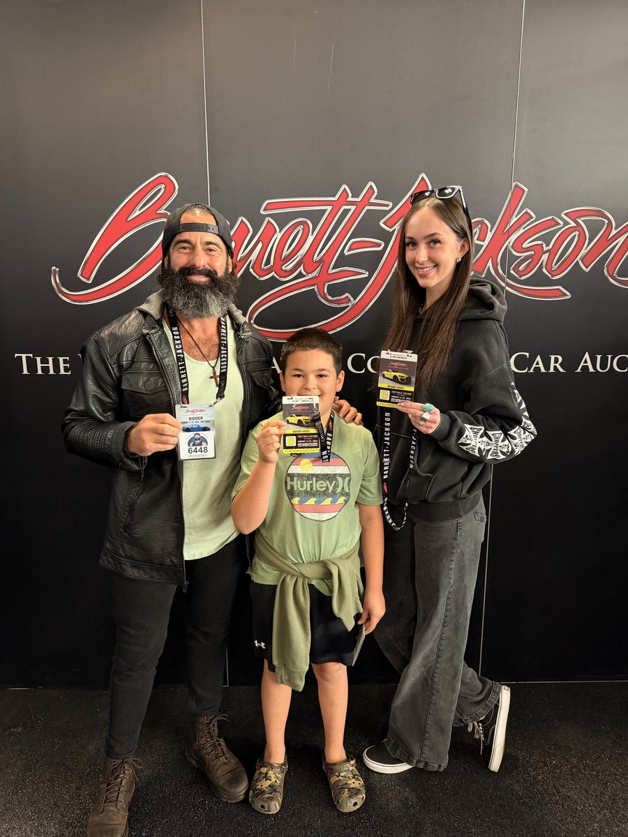 Coachjv_'s tweet image. Family tradition! Barrett Jackson.