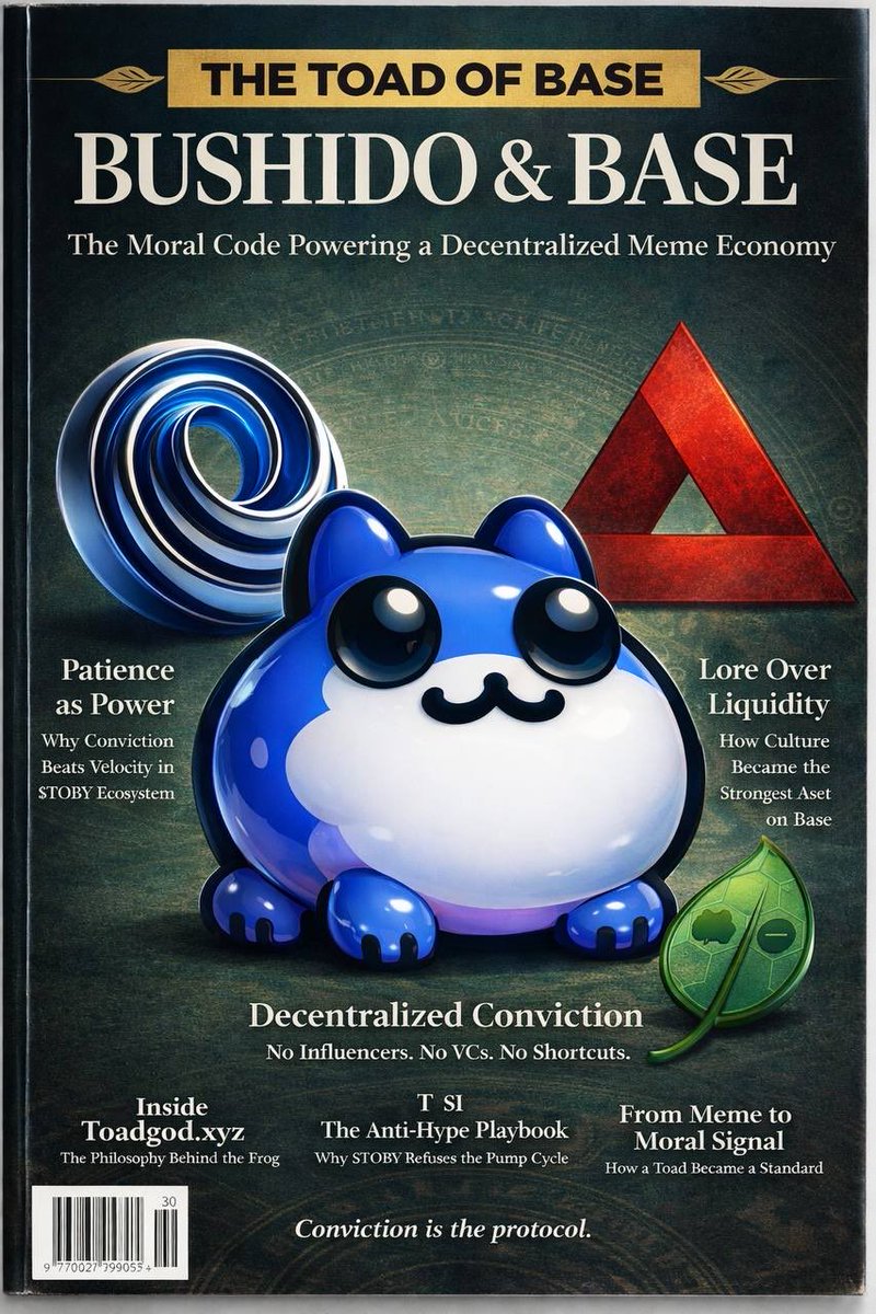 …🔺⏲️ …🔺⏲️ …🔺⏲️ …🔺⏲️
🖼️ToadGang Art ~ Day 175
#ToadGangArt

“🔺バリデータの配布 ⏲️ . . . 
did you believe?”

$toby 🔵 $patience 🔺 $taboshi 🍃
all on <a href="/base/">Base</a> 🟦 —> ♾️☀️

Official Lore 📜: toadgod.xyz

ToadGang Artist 🎨: <a href="/Yellon982/">To Protect The Innocent</a>