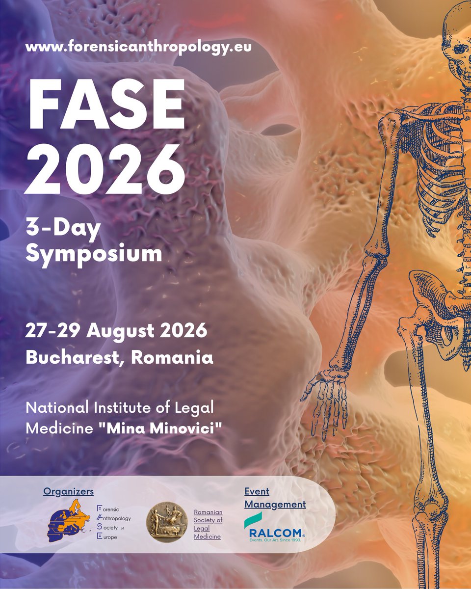 Forensic Anthropology Society of Europe (FASE) tweet media