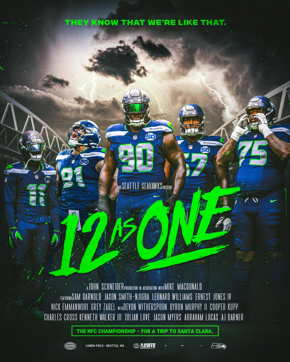 Seahawks's tweet image. Madness? This is Seattle.