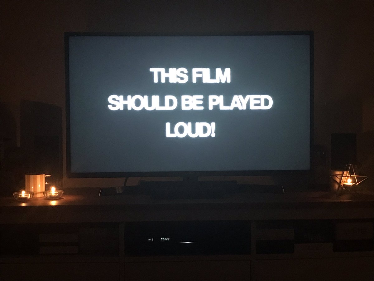 Dinner ready. Candles lit. Cosy. All set for Mr Scorsese’s awesome ‘The Last Waltz’! Finishing the weekend big!😊🎬