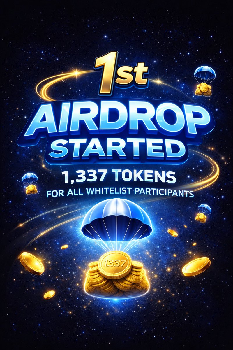 X1_1337's tweet photo. 🚀 SECOND AIRDROP — COMING SOON

https://t.co/wNJMw3gY2F

The first AirDrop distribution is in progress,
and we’re already preparing what’s next.

📢 Second AirDrop is coming soon.
Rules and details will be announced shortly.

💡 This time, activity and consistency will matter.
We’re exploring systems built around DCA, patience, and long-term participation.

Some of you already noticed…
📊 the system has started tracking activity and assigning points.
Data is being recorded and refined — this is just the beginning.

There’s no single “right strategy”.
Think. Experiment. Stay consistent.
Sometimes the simplest approach wins.

This is not about rushing.
It’s about showing up.

More details soon 👀
Stay active. Stay patient.

#X1 #Solana