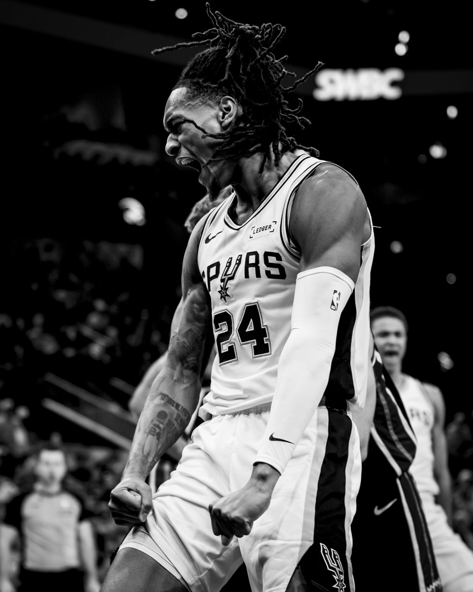 how it feels knowing we’re playing back at home in front of our Spurs Fam tonight 🙌