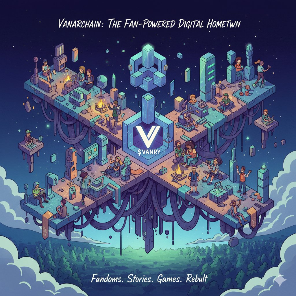 the fascinating vibe I get from Vanarchain ( $VANRY ). It’s not just another network; it’s built as the backbone for fandom and creative communities. Think of it as a digital hometown for your favorite stories, games, and characters.#vanar <a href="/Vanarchain/">Vanar</a>