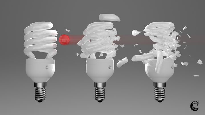 Art of the Day! "Destruction". Buy at: ArtPal.com/coronagilles?i…