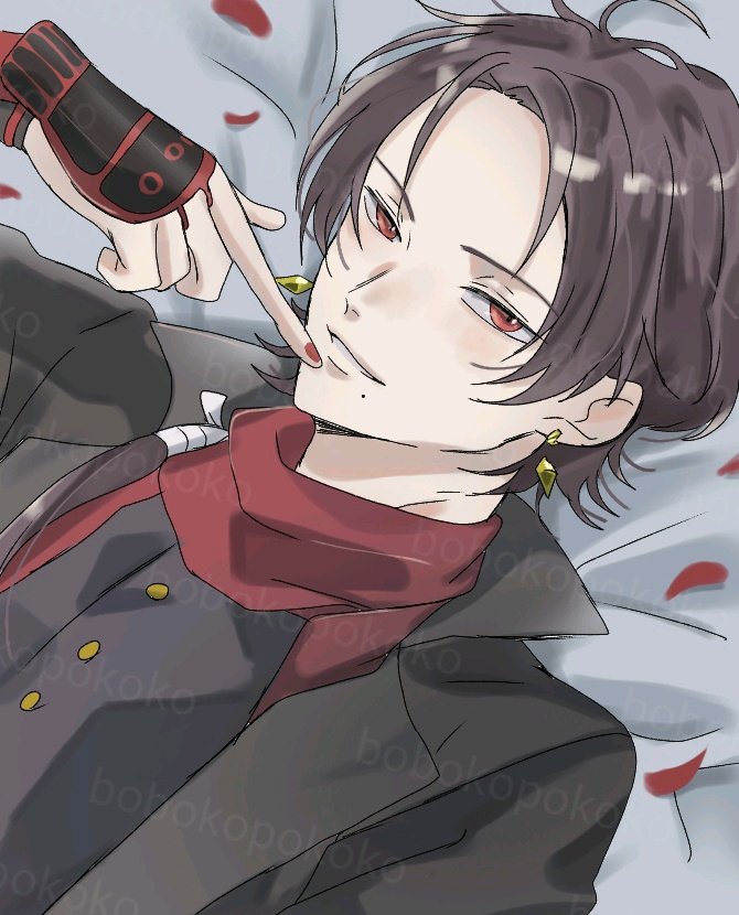 塗りの練習として描きました。