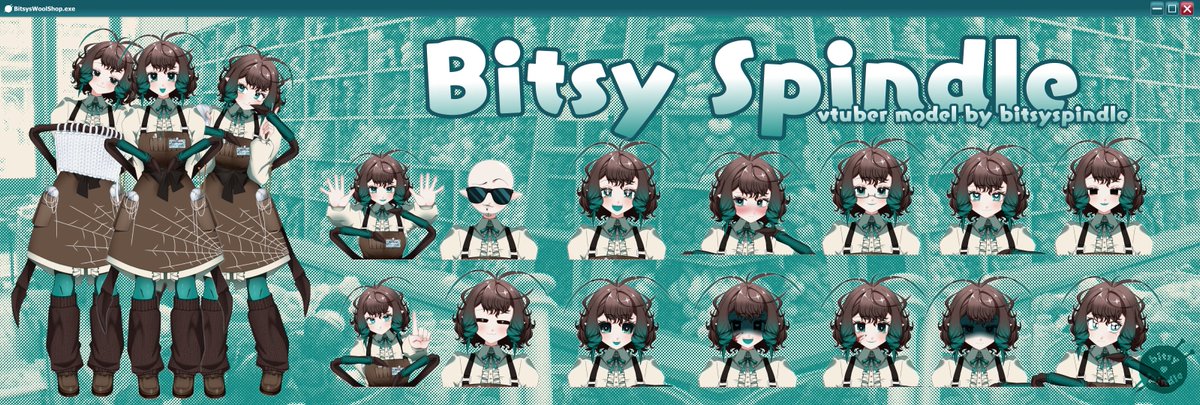 🧶Bitsy Spindle Vtuber Model Showcase!

I drew, designed and rigged my own model - do you like it?

#SpindleArts #VtuberModel #vtuber