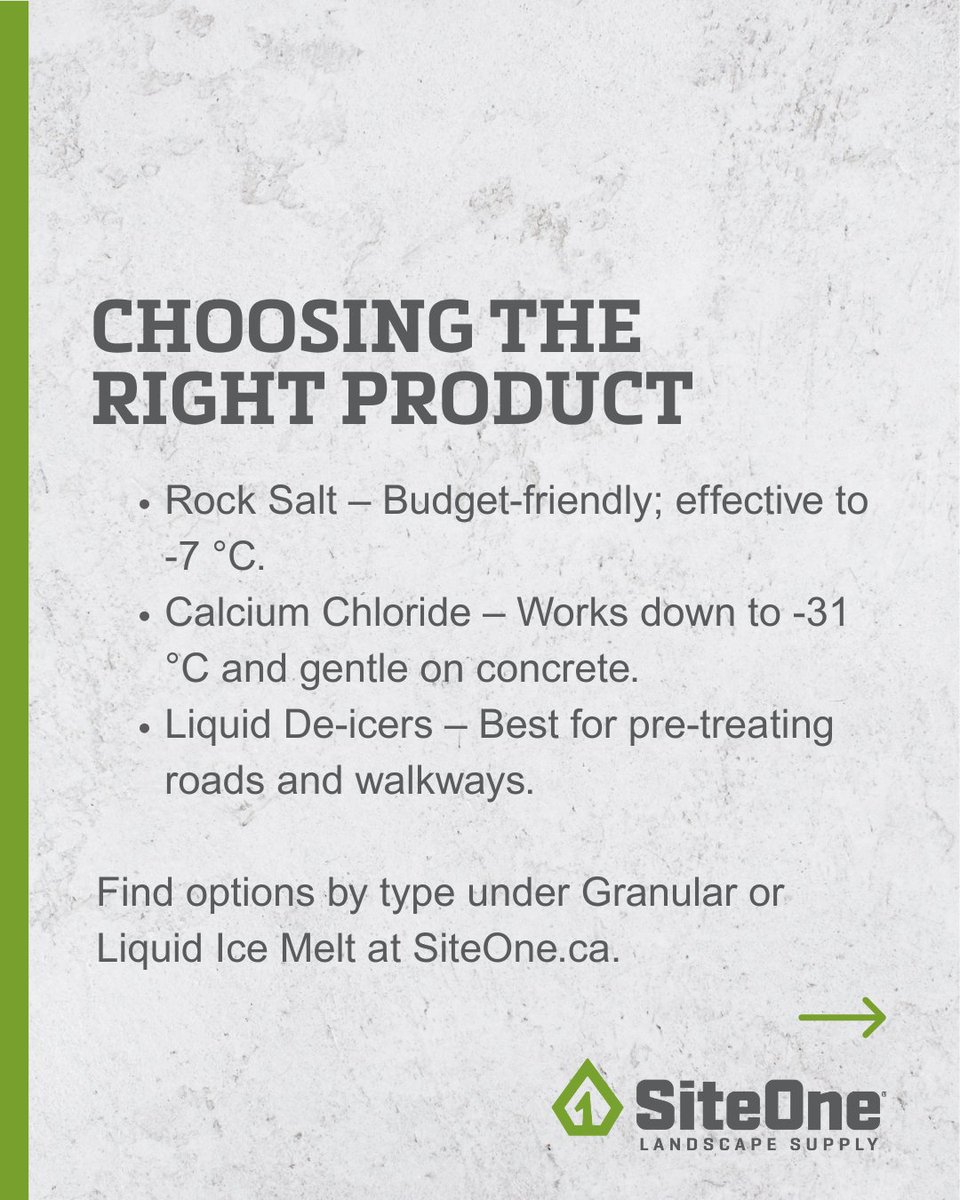 Load up now on ice-melt, sand and salt so you’re ahead of the rush. One stop, one load, one less worry: bit.ly/45BxE6K