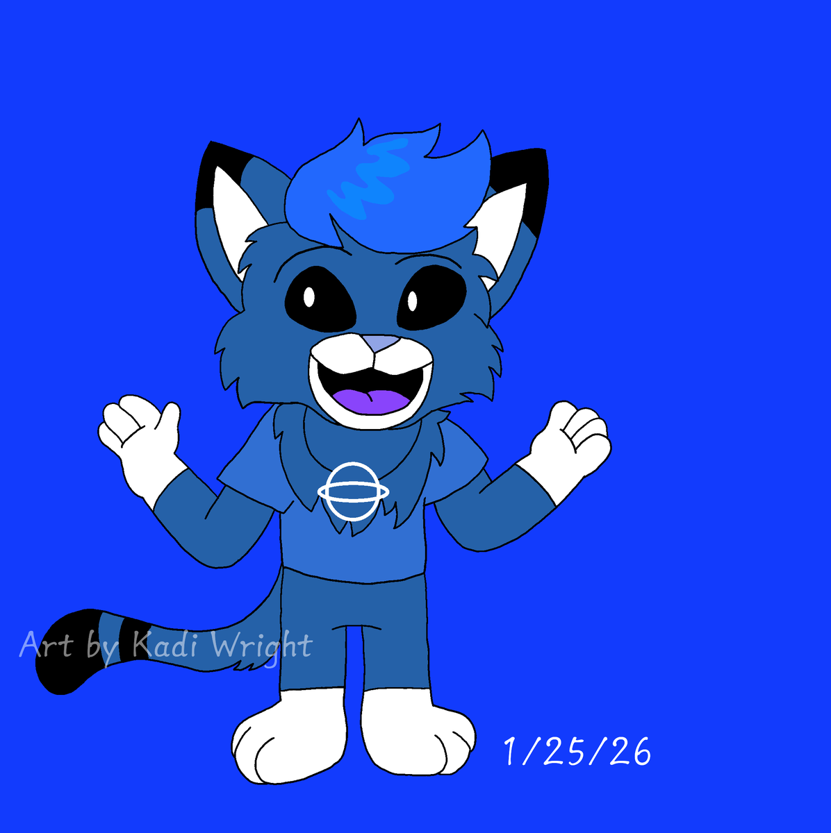 KadiWright3's tweet photo. Drew Mark Maker's fursona into a Smiling Critter
#fanart #SmilingCritters #markmaker #Fursona https://t.co/4KbQy7yzK9