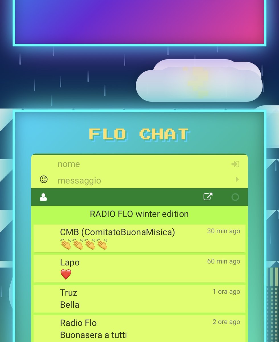 👀 inserita Chat 💬 radioflo.it