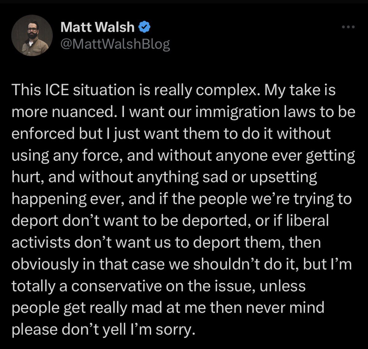 Just so you know, these freaks will continue to do whatever they can to normalize the government killing people in the street. I’m convinced there’s nothing ICE could do that would warrant condemnation from these monsters.