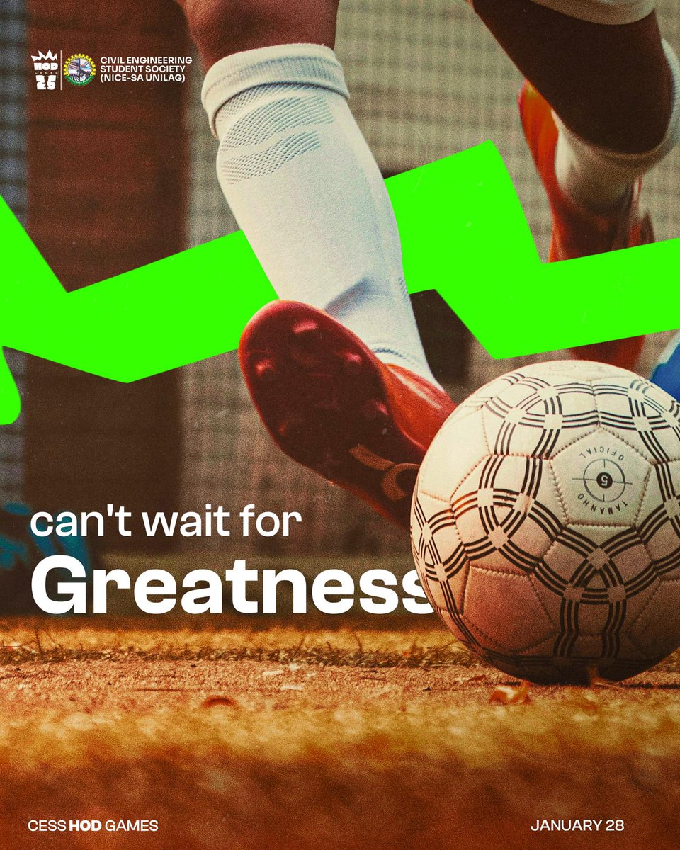 The stage is set ⚽️🏀

The energy is building, the teams are ready, and the excitement is off the roof!⚡️

CESS HOD Games 2026 is almost here. Get ready for the action, intense competition and remarkable moments.🔥

📅 Starting Date: January 28