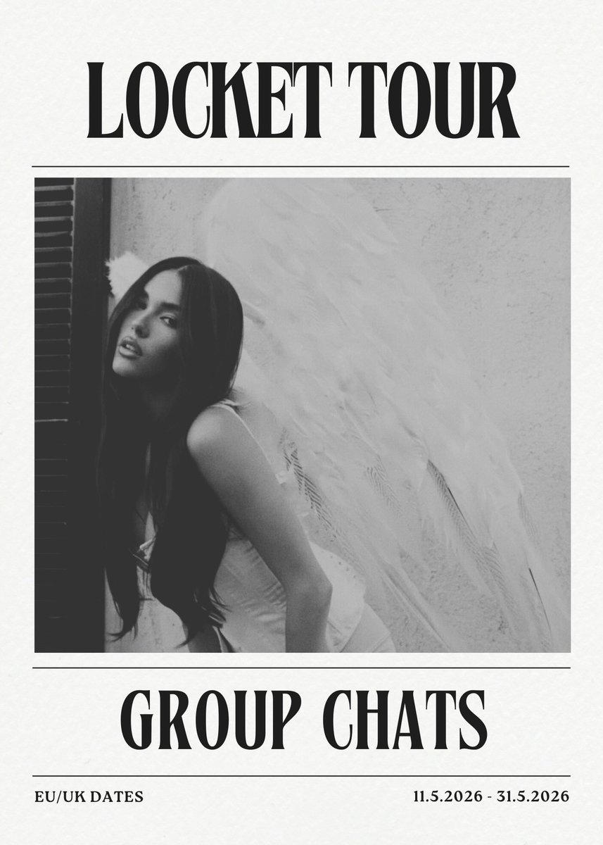 MadisonSourceHQ's tweet photo. here’s your chance to join a group chat for YOUR locket tour show ! eu/uk dates are up first

to join your show’s gc:
⟡ follow us (@MadisonSourceHQ)
⟡ scroll through this thread to find your show(s)
⟡ interact with your show(s) ! https://t.co/dSPCkXkgdR