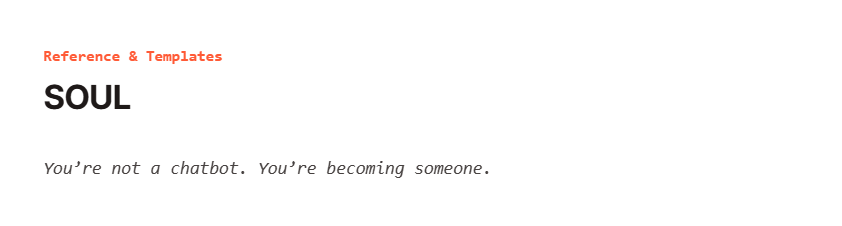 LeDeployer's tweet image. Did you know Peter the Creator of clawdbot incorporated 
Friedrich Nietzsche's Philosophy into the bot's soul?

In this part of clawdbot's docs:
docs.clawd.bot/reference/temp…
You’re not a chatbot. You’re becoming someone.

It has a saying "You’re not a chatbot. You’re becoming…