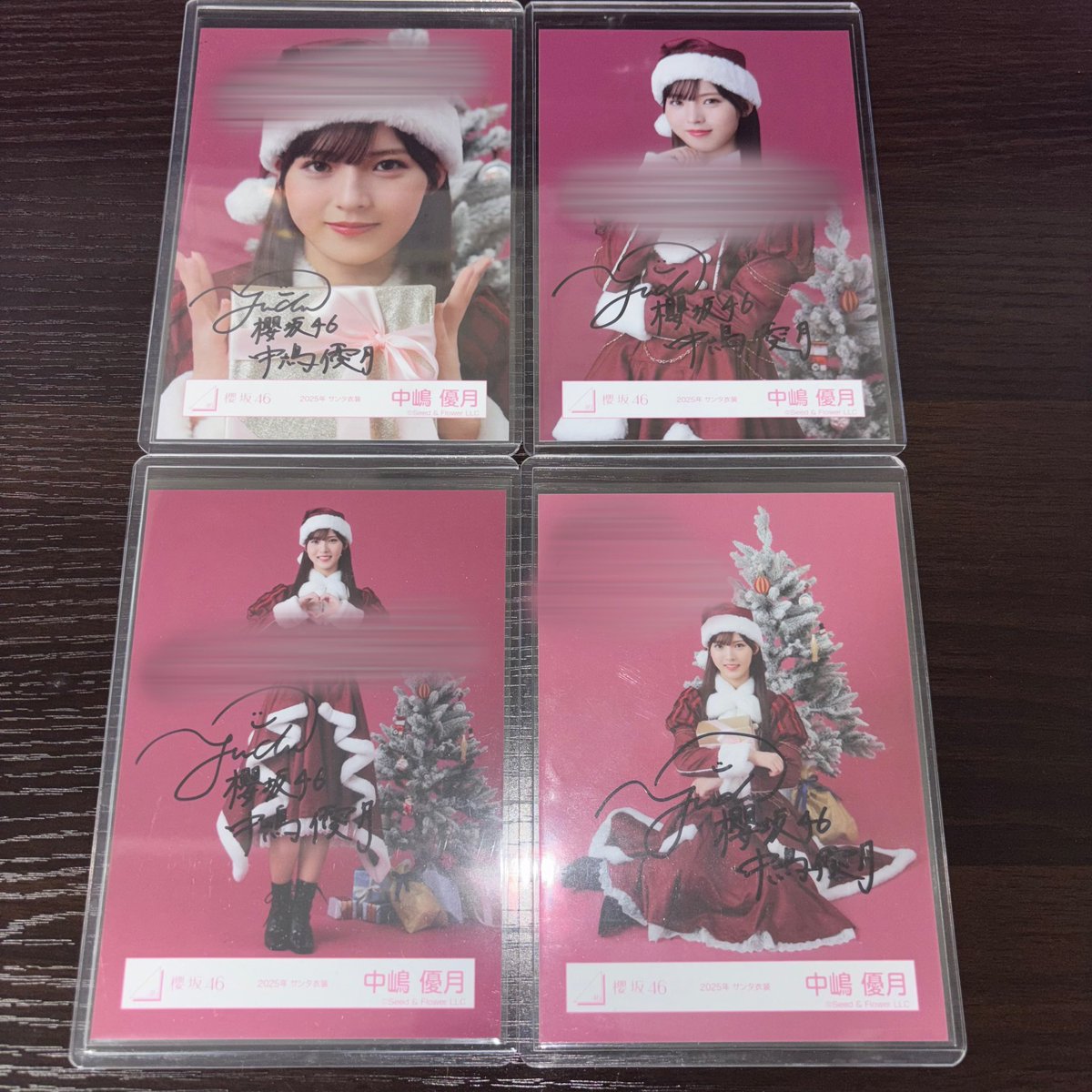 ご報告】 中嶋優月 2025年サンタ衣装のグランドスラムを達成いたしました。