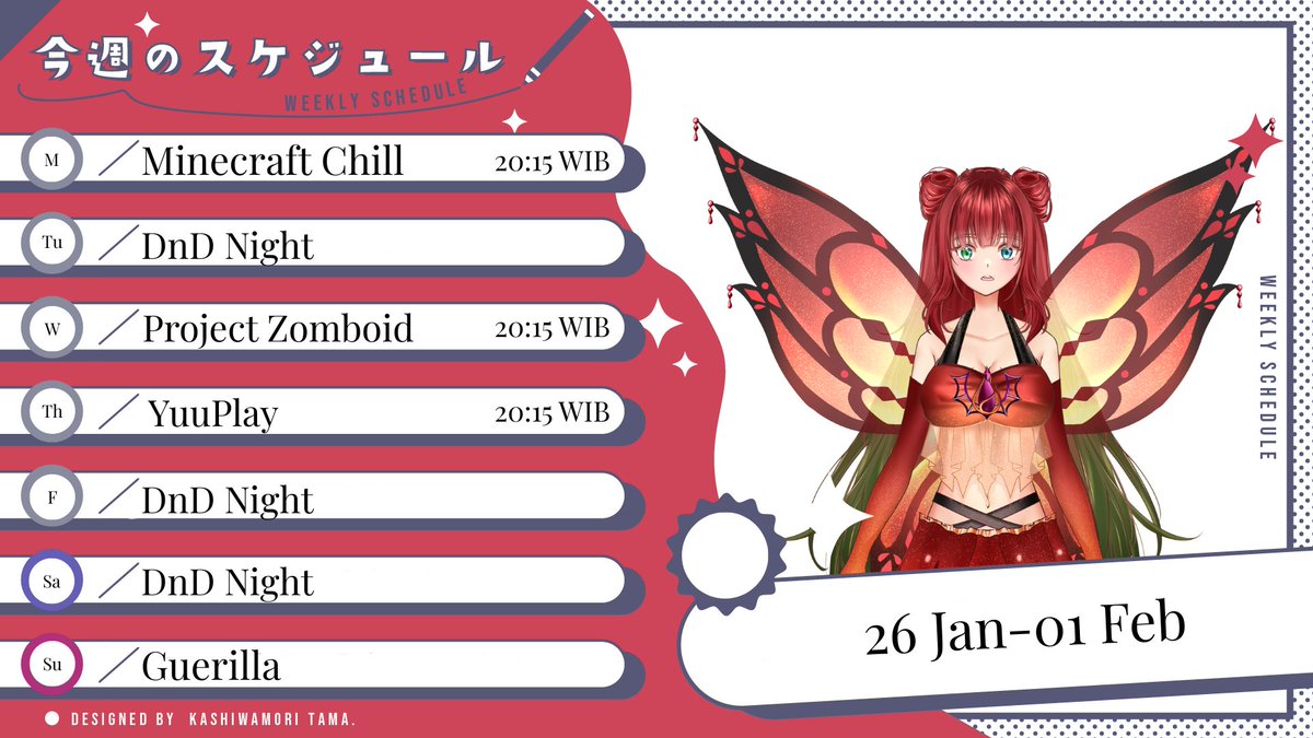 Jadwal Livestream <a href="/Misaki__Yua/">Yua Misaki 美咲ユア 🧚🏻‍♀️🔥〔ODM VT〕</a> 26 Jan - 01 Feb

𐀔 General: #MisakiYua #美咲ユア
𐀔 Fan: #Faelly
𐀔 Stream: #LiveSaki
𐀔 Fan Art: #YuArt
𐀔 NSFW Fan Art: #MisArt
𐀔 Meme: #YuMem

ODM VT Discord:
discord.gg/KgDN3gryAz
Magical Residence:
discord.gg/ap6zRYgK7q