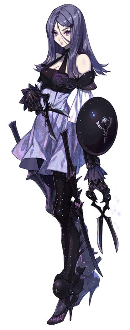 gravvityy0's tweet image. The DrakeNieR Character of the Day is Three from Drakengard 3!