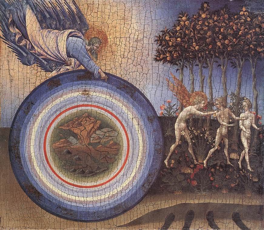 oscillate23's tweet image. The Creation of the World and the Expulsion from Paradise

Giovanni di Paolo (Giovanni di Paolo di Grazia) Italian

1445