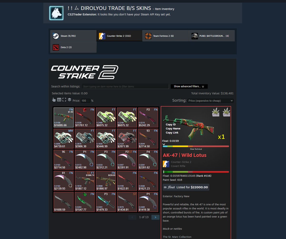 Tech-savvy 💸 BUYING SKINS 24/7 tweet media