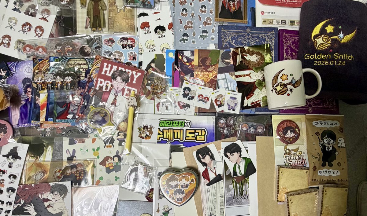 _leeeeeees's tweet image. #골든스니치_2026
온리전 참여할 수 있어 너무 즐거웠습니다~
부스 찾아와 주신 분들 모두 감사합니다!☺️☺️