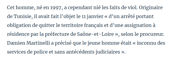 KVal3003's tweet image. Evidemment qu'il va nier le viol ce déchet de la société.

c.leprogres.fr/faits-divers-j…